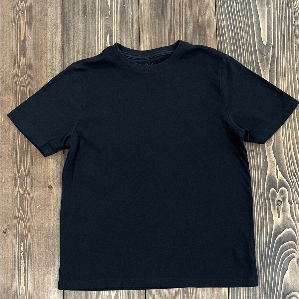 Boy’s Black Wonder Nation Short Sleeve Shirt